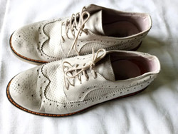 Italian leather shoes size 39-39.5 half shoes