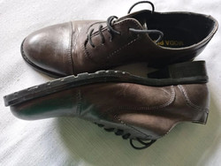 37-Es moda piu' Italian women's leather shoes