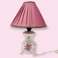 Herendi porcelán asztali lámpa Nanking Bouquet