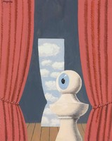 Magritte - Hommáge á Shakespeare - vászon reprint