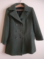 Zöld gyapjú Canda kabát. 44-es
