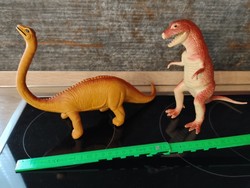 Toy plastic dino animals