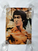 Bruce Lee A Sárkány közbelép Enter the Dragon plakát 80-as évek kung fu kult film mozi sebhely