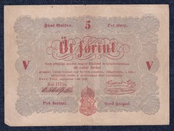 Szabadságharc (1848-1849) Kossuth bankó 5 Forint bankjegy 1848 i - i - ĭ - ĭ (id51263)