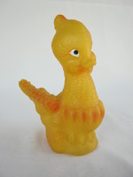 Chick retro beeping beeping rubber toy