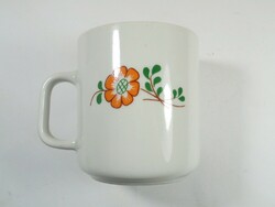 Retro old Slovenian Polish mug - flower pattern - Lubjana Poland approx. 1970s