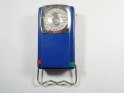 Old retro color-changing flashlight flashlight flat lamp prismatic-ca. 1980s