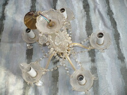 5-branch crystal chandelier