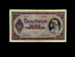 100 Pengő - King Matthias banknote - 1945 April 5. Budapest