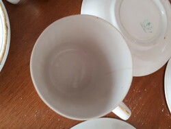 Kínai mintás finom porcelán teás/capuccinós készlet
