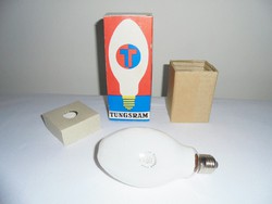 Retro tungsram hgli with 125 wt mercury vapor burner with original box