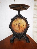 Szecessziós eredeti Régi álló mérleg "óra mérleg" Turul sas madár dísz. Wien, Bécs.