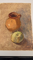 Still life (oil painting) unknown painter