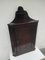 Antik barokk tálaló keményfa sarok szekrény 18. század 805 6266