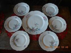Zsolnay antique pearl cake set