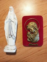 Virgin Mary with her baby, Virgin Mary statue, favors