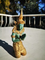 IMÁDKOZÓ SHIVA  BRONZ SZOBOR