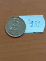 Romania 5 bani 1953 s352