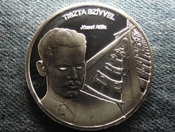 Nemzetünk nagyjai József Attila .999 ezüst PP (id69673)