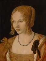 Dürer - Portrait of a Venetian Girl - canvas reprint