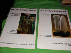 Múzeumi kiadványok katalógusok anno Nemzeti Galéria és Pécs egyben a kettő a képek szerint