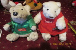 Coca-Cola bears in clothes