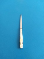 Ezüst art-deco levélbontó kés