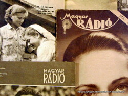 1955 January 3 - 9 / Hungarian radio / birthday old original newspaper no.: 7473