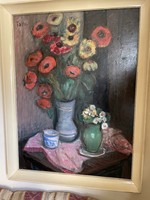 Tall ilona-poppy..60X80cm gallery