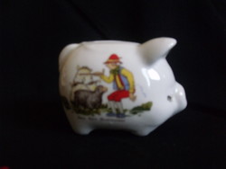 Porcelán malac persely