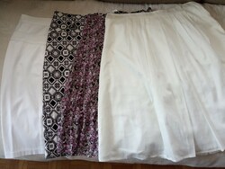 42-Es/14 women's skirt skirts in mint condition together 4 pcs