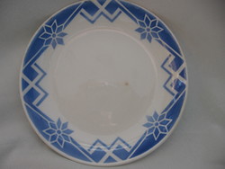 Digoin Sarreguemines Coppelia kék tányér