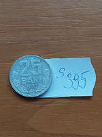 Moldova 25 bani 2000 alu. State Mint Bucharest s395