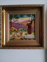 Assisi Szent Ferenc és a Gubbiói Farkas Legendája! -Fali kép!