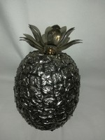 Nagyméretű, dekoratív ananász formájú jégtartó