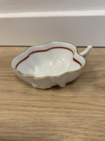 Herend porcelain leaf-shaped bowl / tray