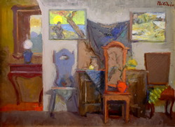 Kálmán Piri (1908-1983): interior