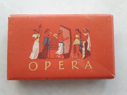 Old cigarette box opera cigar hungarian tobacco industry paper box