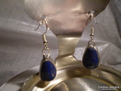 Sold out, lapis lazuli drop earrings with a socket