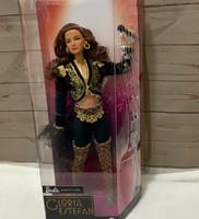 Legújabb gyönyörű Signature Barbie Doll in Gold and Black Fashion Collector