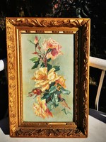 Roses, antique watercolor