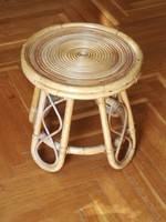 Rattan stool, seat
