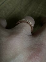 Pandora szívei rozé gyűrű -  52-es