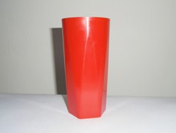 Retro plastic toothbrush cup - made in ddr - ndk East German production - from the 1970s