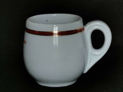 Antique, thick-walled Czech haas & czjzek coffee cup