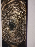 KarTü Art - BLACK HOLE 40x80 cm festmény