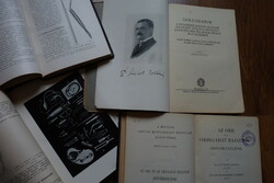 4 pieces of ear-nose-larynx from antique medical books