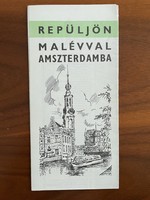 Fly with Malev to Amsterdam - Amsterdam city map, tourist map