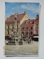 Régi képeslap: Marburg (Németország), Adolf Hitler tér
