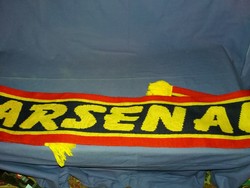 Retro kötött futball FC ARSENAL szurkolói sál a képek szerint